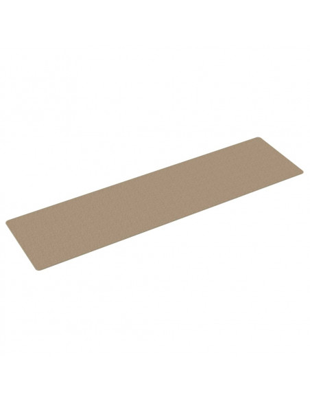 Tappeto Corsia Aspetto Sisal Sabbia 80x300 cm