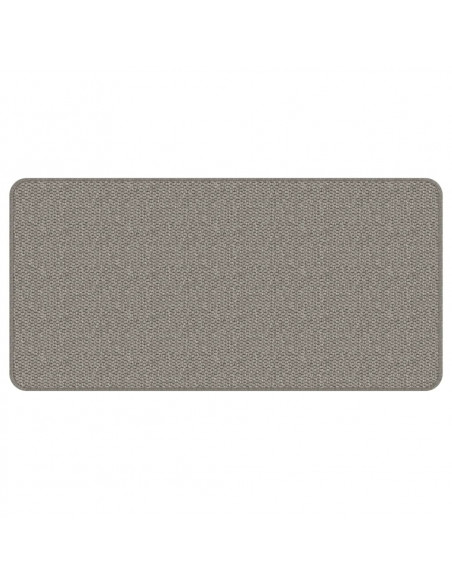 Tappeto Corsia Aspetto Sisal Argento 50x100 cm