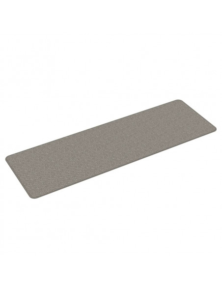 Tappeto Corsia Aspetto Sisal Argento 50x150 cm