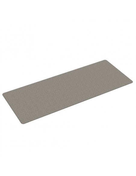 Tappeto Corsia Aspetto Sisal Argento 80x200 cm