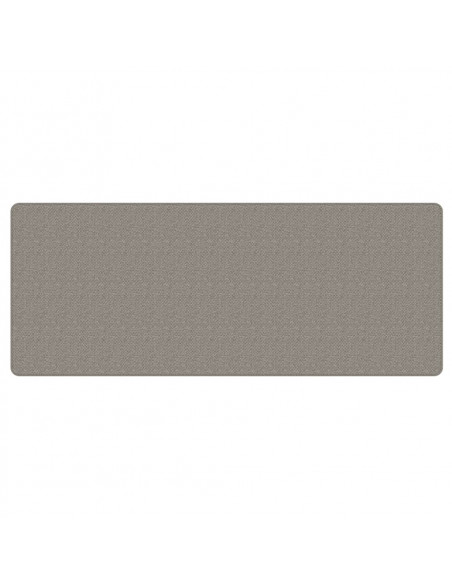 Tappeto Corsia Aspetto Sisal Argento 80x200 cm