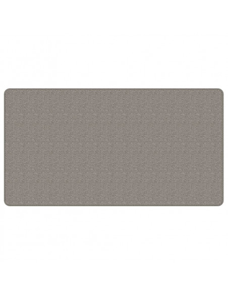 Tappeto Corsia Aspetto Sisal Argento 80x150 cm
