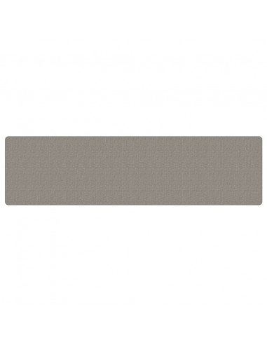 Tappeto Corsia Aspetto Sisal Argento 80x300 cm