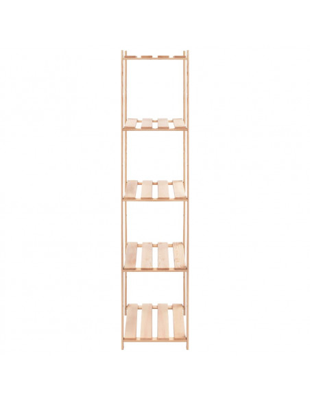 Scaffali a 5 Livelli 2 pz 80x38x170 cm Massello Pino 250 kg