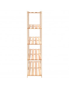 Scaffali a 5 Livelli 3 pz 80x38x170 cm in Massello Pino 500 kg