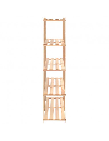 Scaffali a 5 Livelli 5 pz 170x38x170 cm Massello Pino 500kg