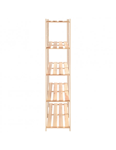 Scaffali a 5 Livelli 5 pz 170x38x170 cm Massello Pino 500kg