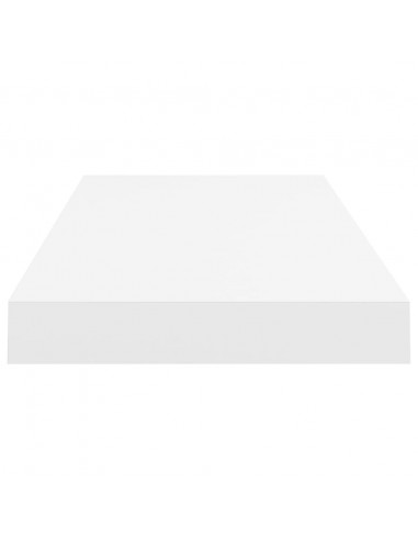 Scaffali a Parete 4 pz Bianchi 60x23,5x3,8 cm in MDF