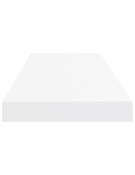 Scaffali a Parete 4 pz Bianchi 80x23,5x3,8 cm in MDF