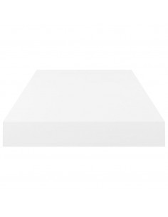 Scaffali a Parete 4 pz Bianco Lucido 50x23x3,8 cm in MDF