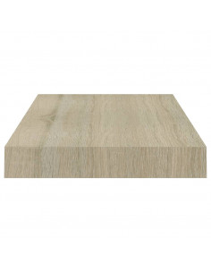 Scaffali a Parete 4 pz Rovere 40x23x3,8 cm in MDF 2