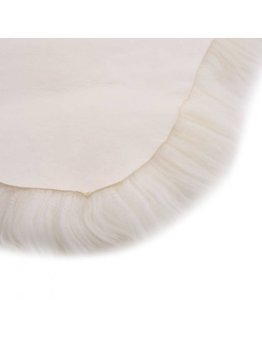 Tappeto in Pelle di Montone 60x180 cm Bianco