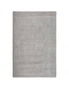 Tappeto Shaggy Grigio Chiaro 200x290 cm Antiscivolo