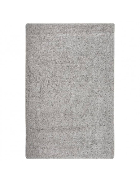 Tappeto Shaggy Grigio Chiaro 200x290 cm Antiscivolo