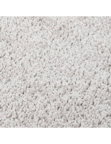 Tappeto Shaggy Grigio Chiaro 200x290 cm Antiscivolo