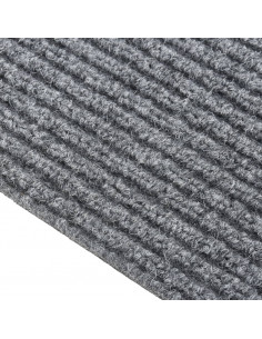 Tappeto Corsia Acchiappa Polvere 100x450 cm Grigio 2