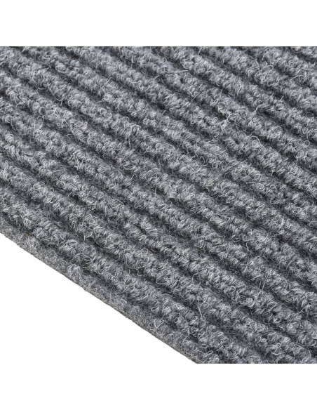 Tappeto Corsia Acchiappa Polvere 100x450 cm Grigio