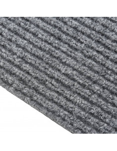 Tappeto Corsia Acchiappa Polvere 100x350 cm Grigio 2
