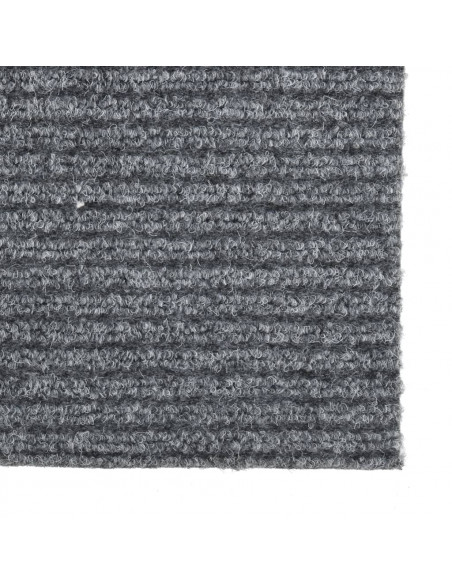 Tappeto Corsia Acchiappa Polvere 100x350 cm Grigio