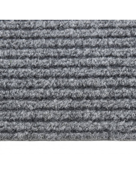 Tappeto Corsia Acchiappa Polvere 100x350 cm Grigio