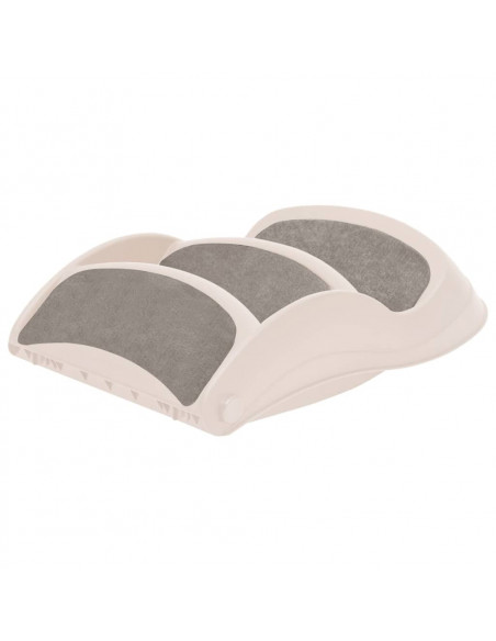 Scala per Cani Pieghevole con 3 Gradini 50x38x38 cm in Plastica