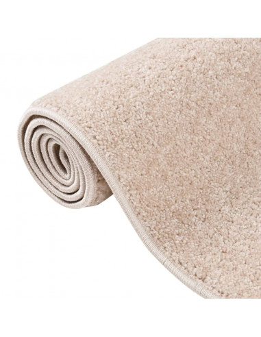 Tappeto a Pelo Corto 200x290 cm Beige Scuro