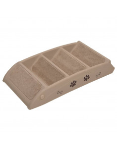 Scala Pieghevole per Cani Marrone 62x40x49,5 cm 2