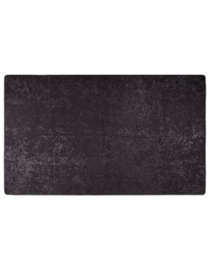 Tappeto Lavabile Antracite 120x170 cm Antiscivolo