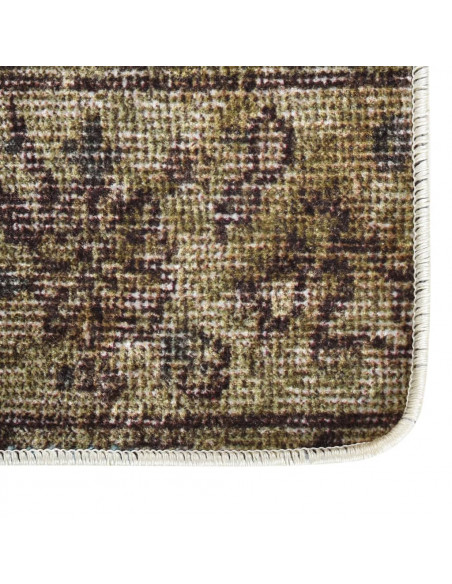 Tappeto Lavabile Patchwork Multicolore 120x170 cm Antiscivolo