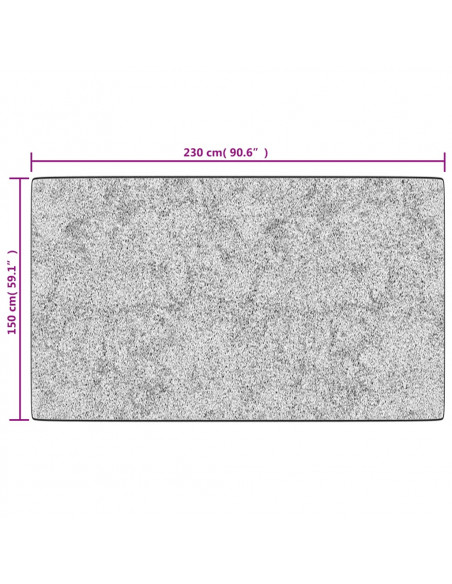Tappeto Lavabile Multicolore 150x230 cm Antiscivolo