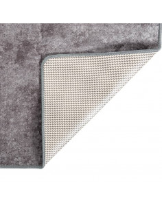 Tappeto Lavabile Grigio 150x230 cm Antiscivolo 2