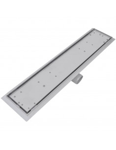 Scarico Doccia Lineare 2 pz 630x140 mm Acciaio Inossidabile