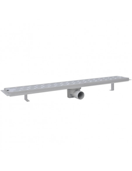 Scarico Doccia Lineare 2 pz 830x140 mm Acciaio Inossidabile