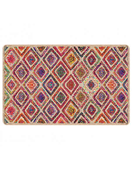 Tappeto Lavabile Multicolore 190x300 cm Antiscivolo