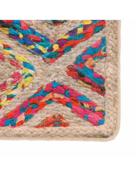Tappeto Lavabile Multicolore 190x300 cm Antiscivolo