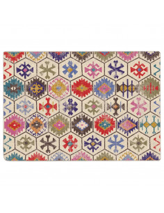 Tappeto Lavabile Multicolore 160x230 cm Antiscivolo