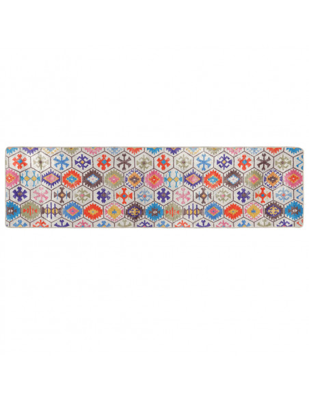 Tappeto Lavabile Multicolore 80x300 cm Antiscivolo