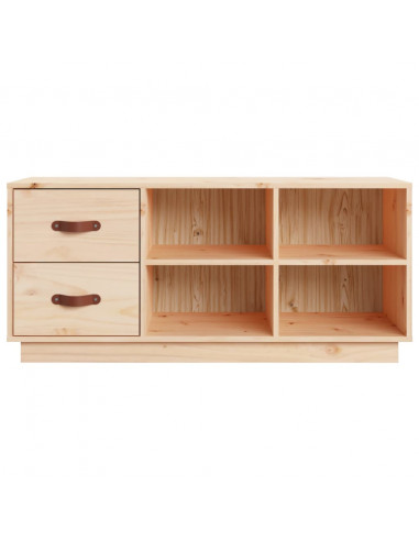 Scarpiera 100x34x45 cm in Legno Massello di Pino