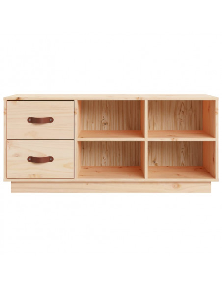 Scarpiera 100x34x45 cm in Legno Massello di Pino
