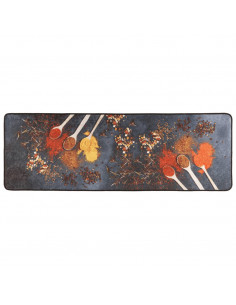 Tappeto da Cucina Multicolore 60x180 cm Lavabile Antiscivolo