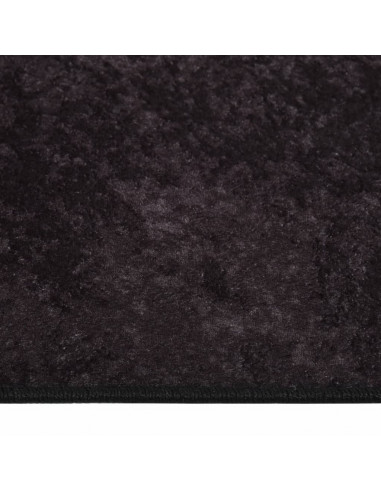 Tappeto Lavabile Antracite 400x300 cm