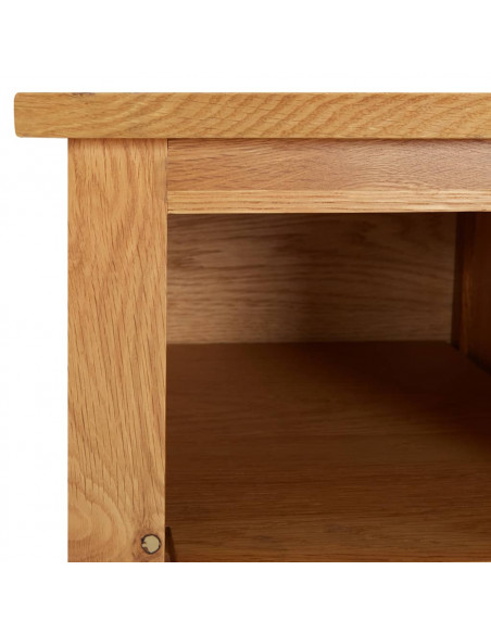 Scarpiera 90x37x45 cm in Legno Massello di Rovere