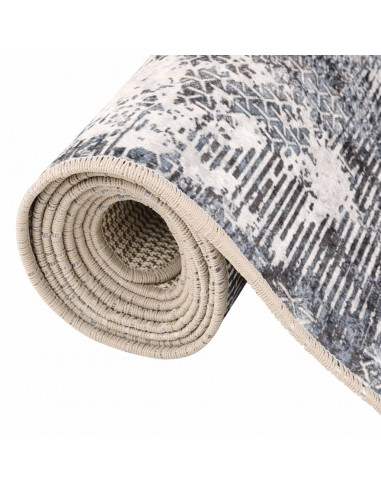 Tappeto Lavabile Multicolore 80x300 cm Antiscivolo