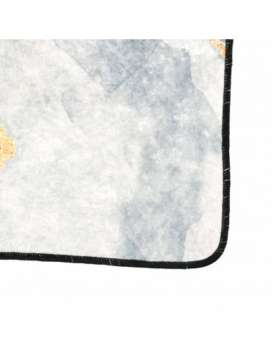 Tappeto Lavabile Multicolore 80x150 cm Antiscivolo