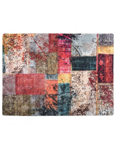 Tappeto Lavabile Multicolore 400x300 cm Antiscivolo