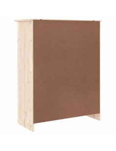 Scarpiera ALTA 77x35x96 cm in Legno Massello di Pino 2