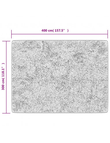 Tappeto Lavabile Multicolore 400x300 cm Antiscivolo