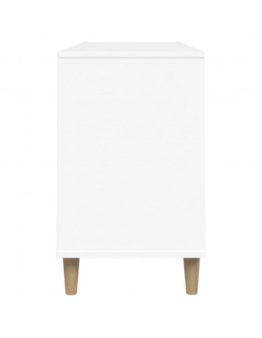 Scarpiera Bianca 102x36x60 cm in Legno Multistrato