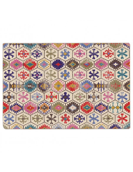 Tappeto Lavabile Multicolore 190x300 cm Antiscivolo