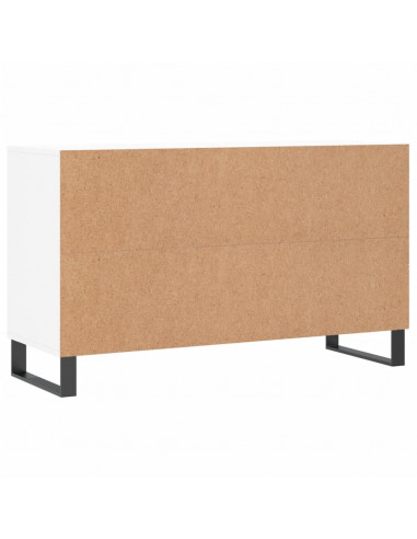 Scarpiera Bianca 102x36x60 cm in Legno Multistrato